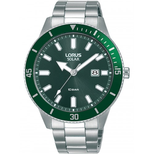 Lorus RX315AX9 solar men`s 43mm 10ATM